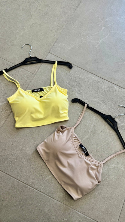 TOP IN LYCRA con “COPPE”