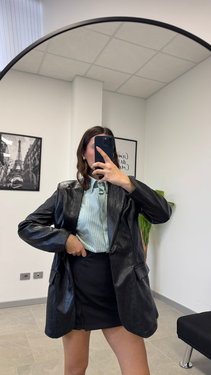 BLAZER EFFETTO “PELLE”