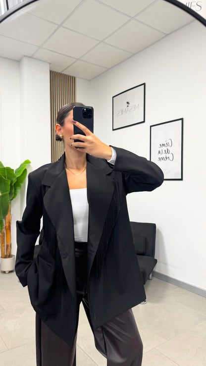 BLAZER OVER SIZE “FRANGE”