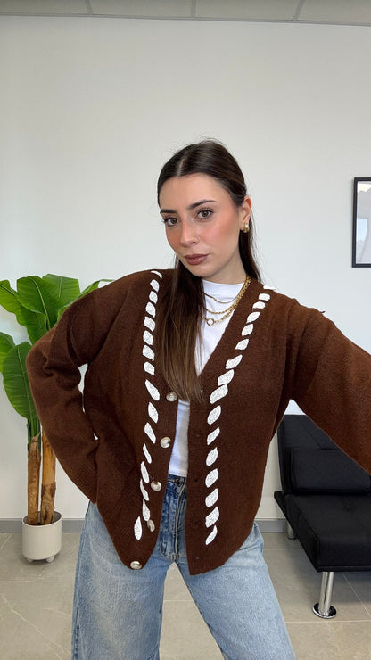 CARDIGAN “INTRECCIO”