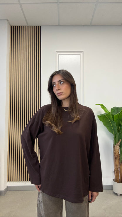 LONG SLEEVE 100% cotone