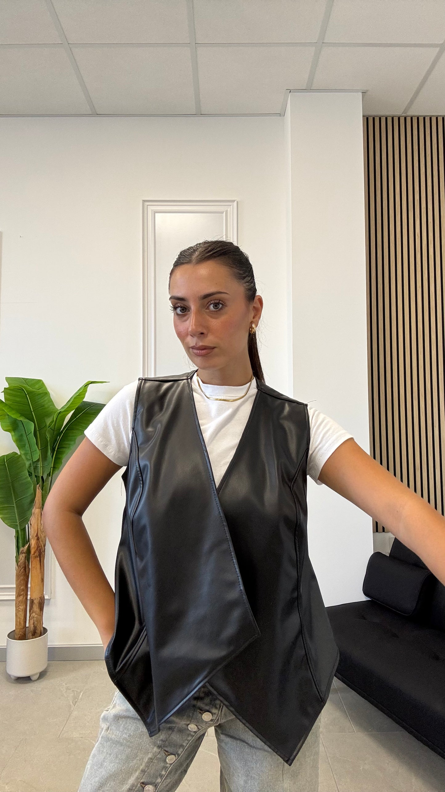 GILET ECOPELLE “ROCK”