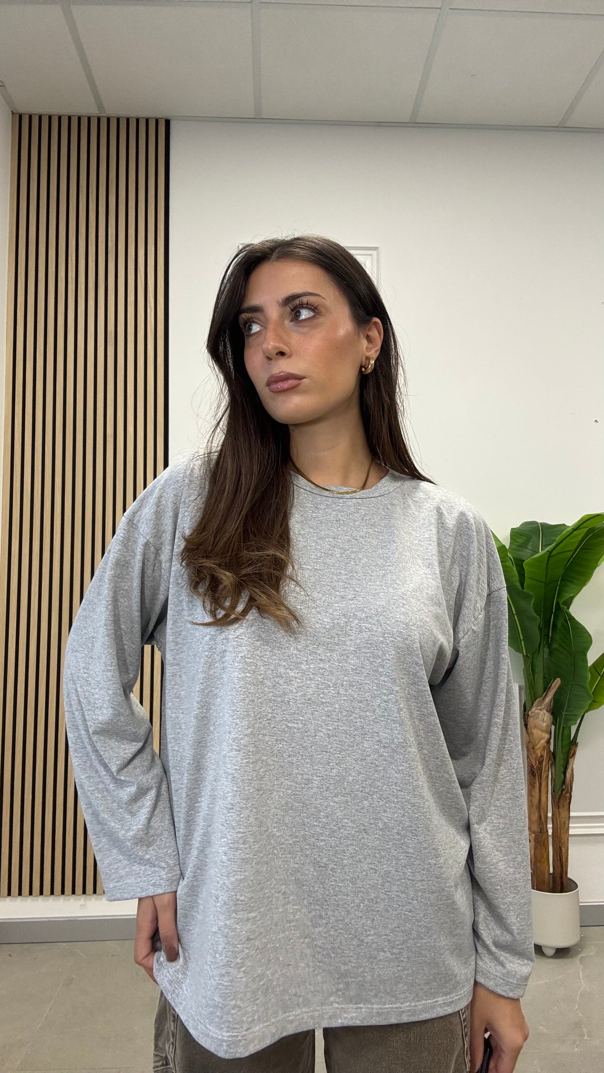 LONG SLEEVE 100% cotone