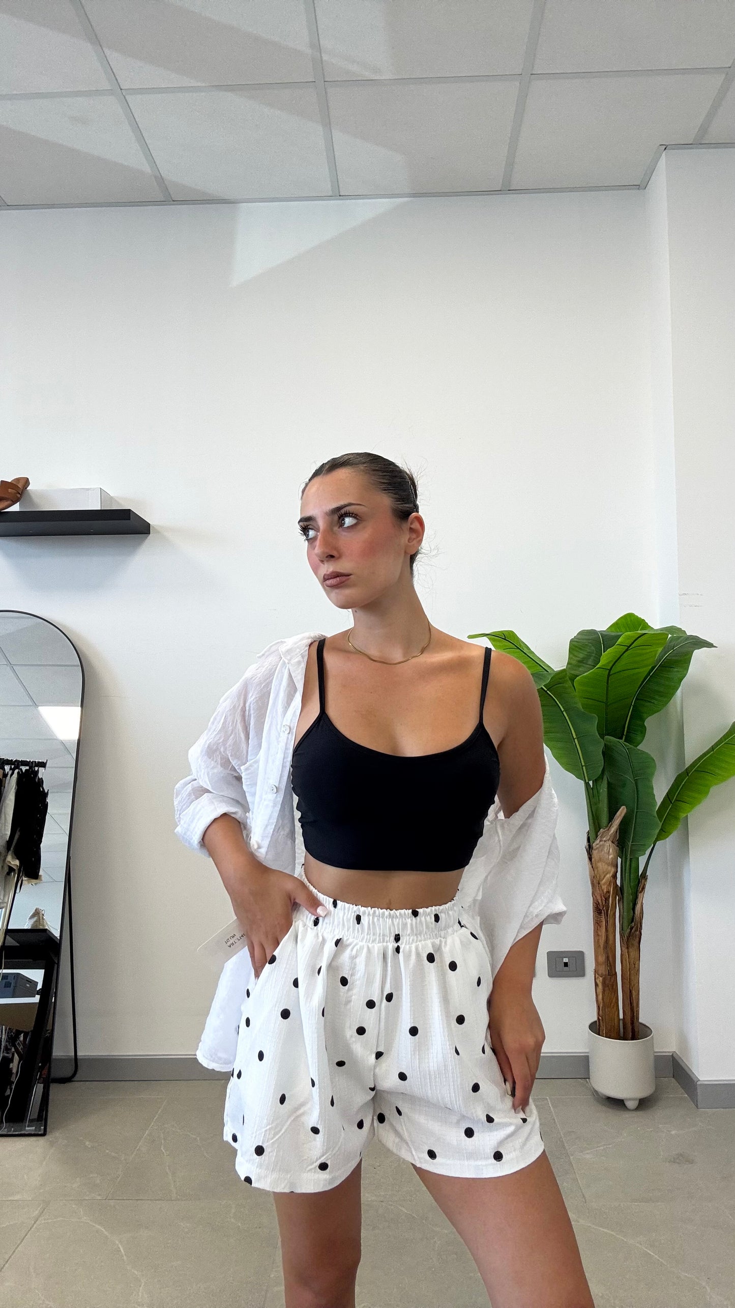 PANTALONCINO “POIS”