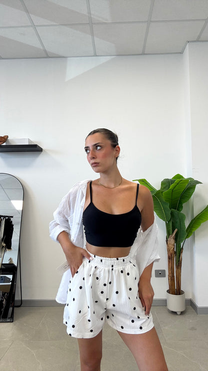 PANTALONCINO “POIS”