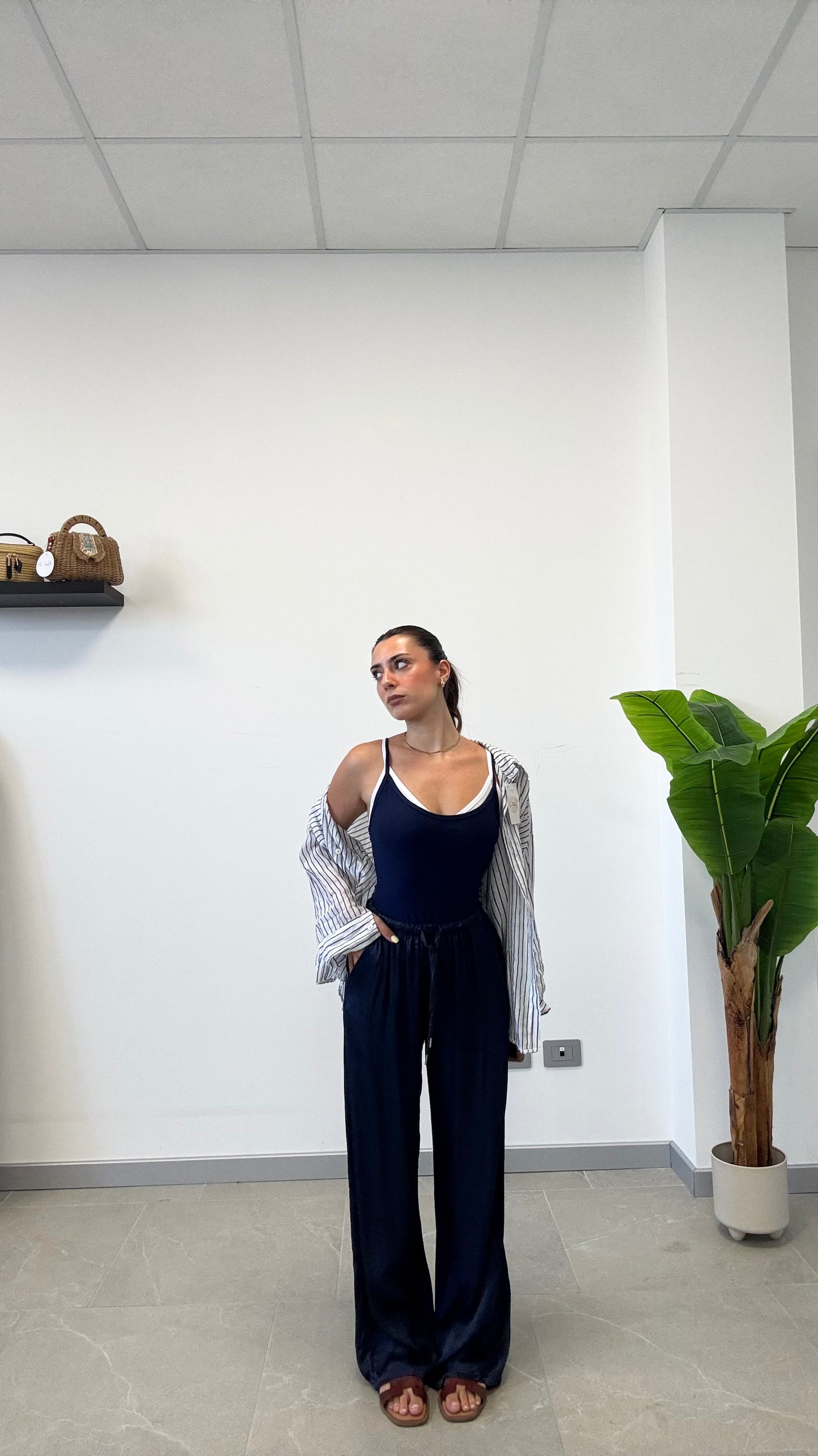 PANT SYLVIE “SATIN”