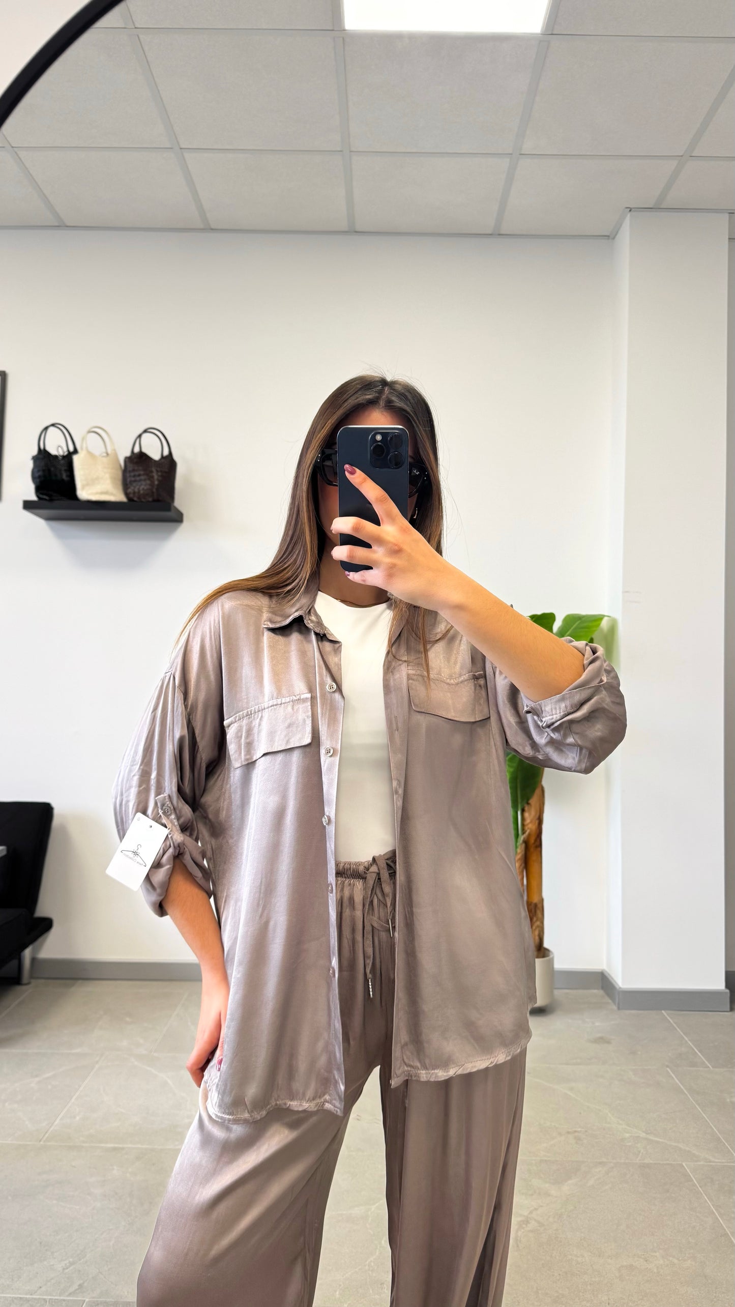 CAMICIA SATIN SYLVIE