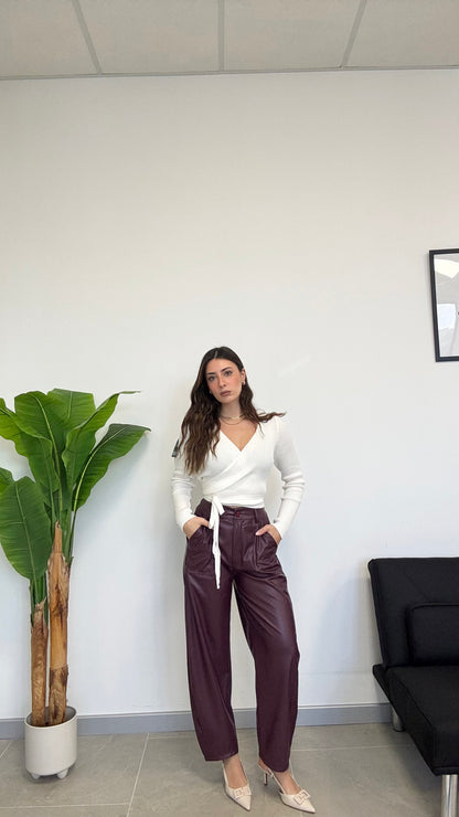 PANT BALLOON “ECOPELLE”