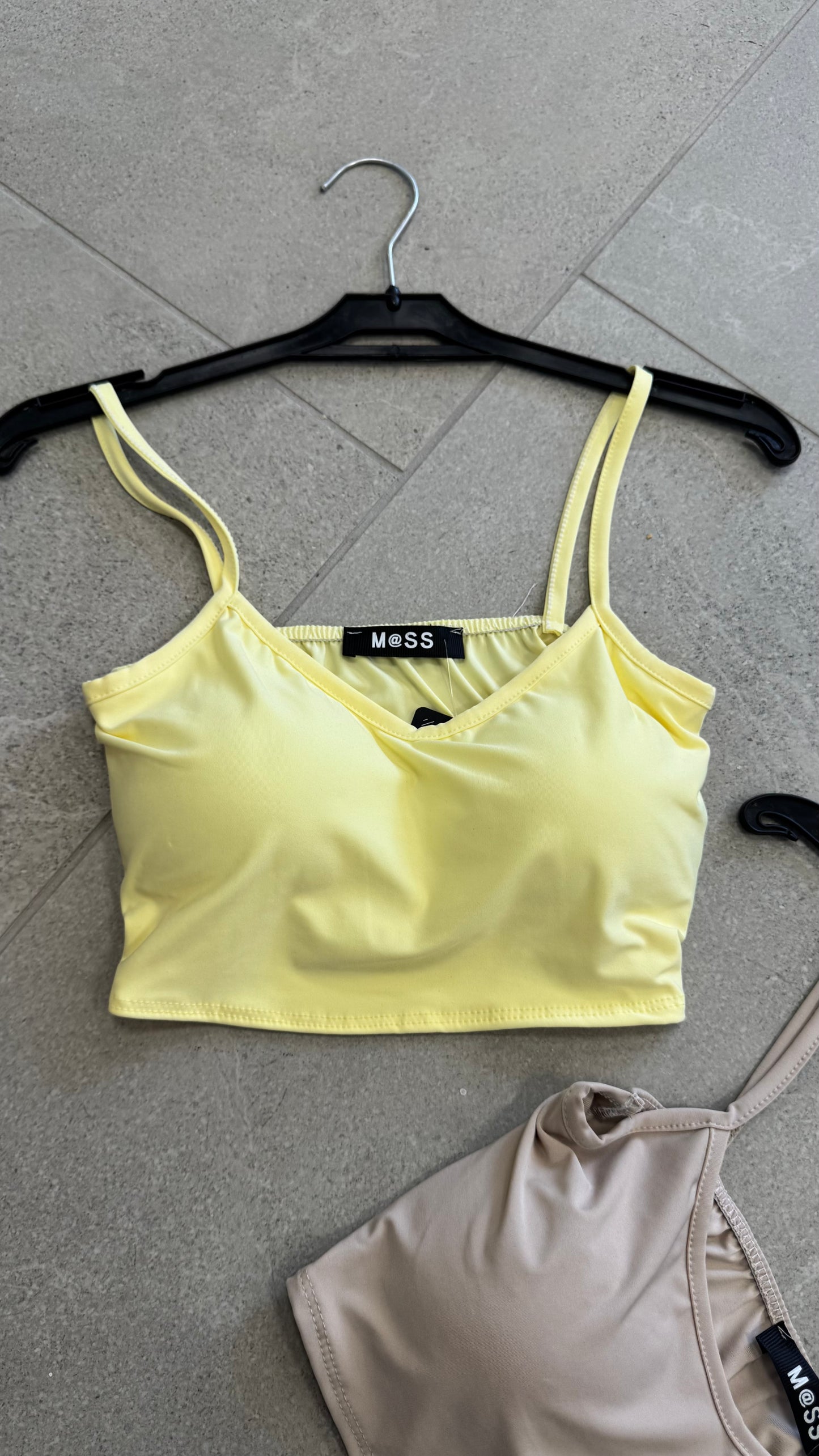 TOP IN LYCRA con “COPPE”
