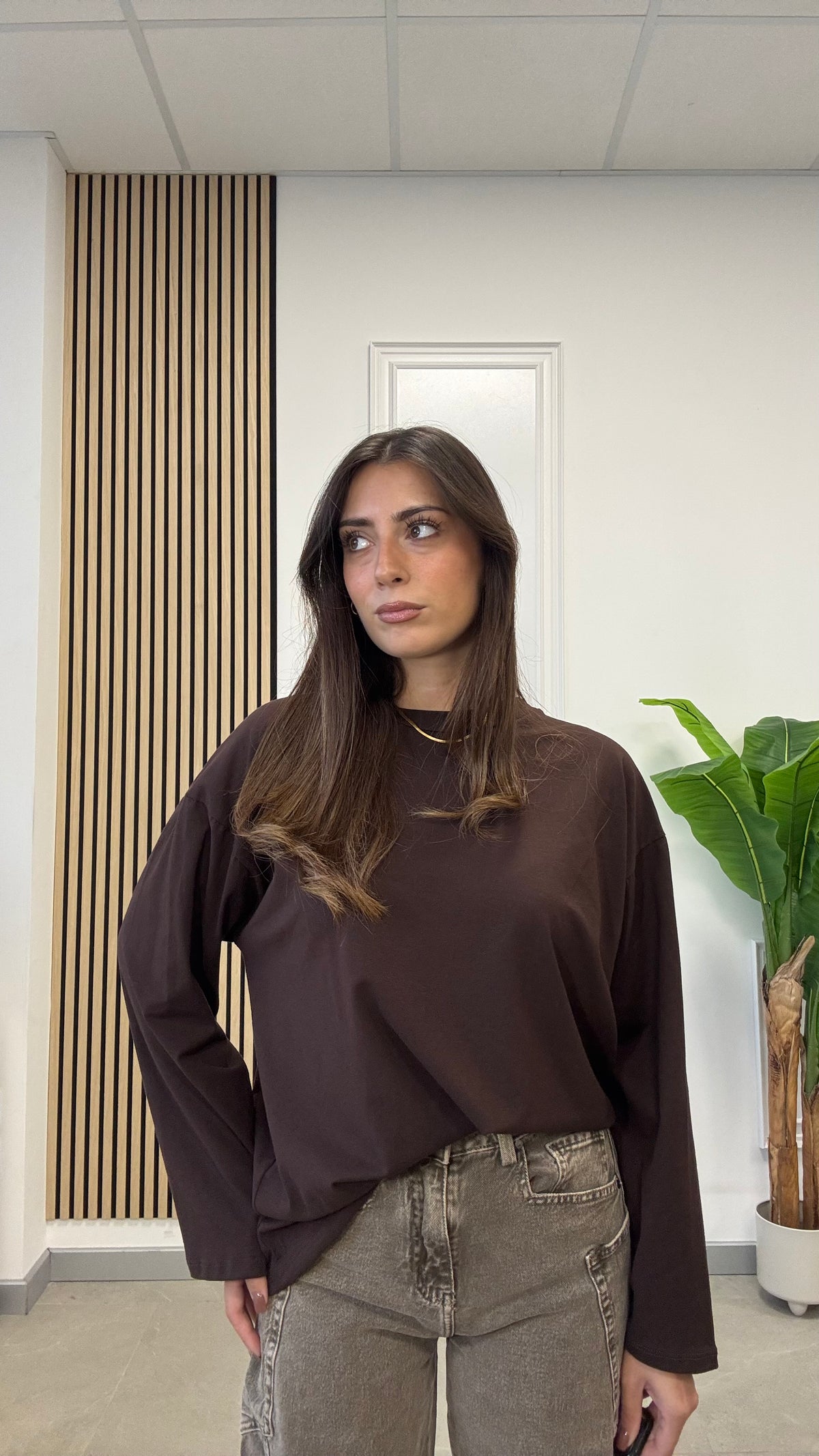 LONG SLEEVE 100% cotone