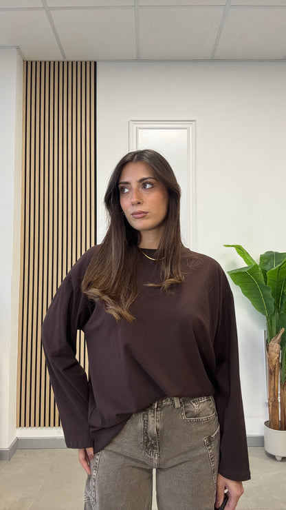 LONG SLEEVE 100% cotone