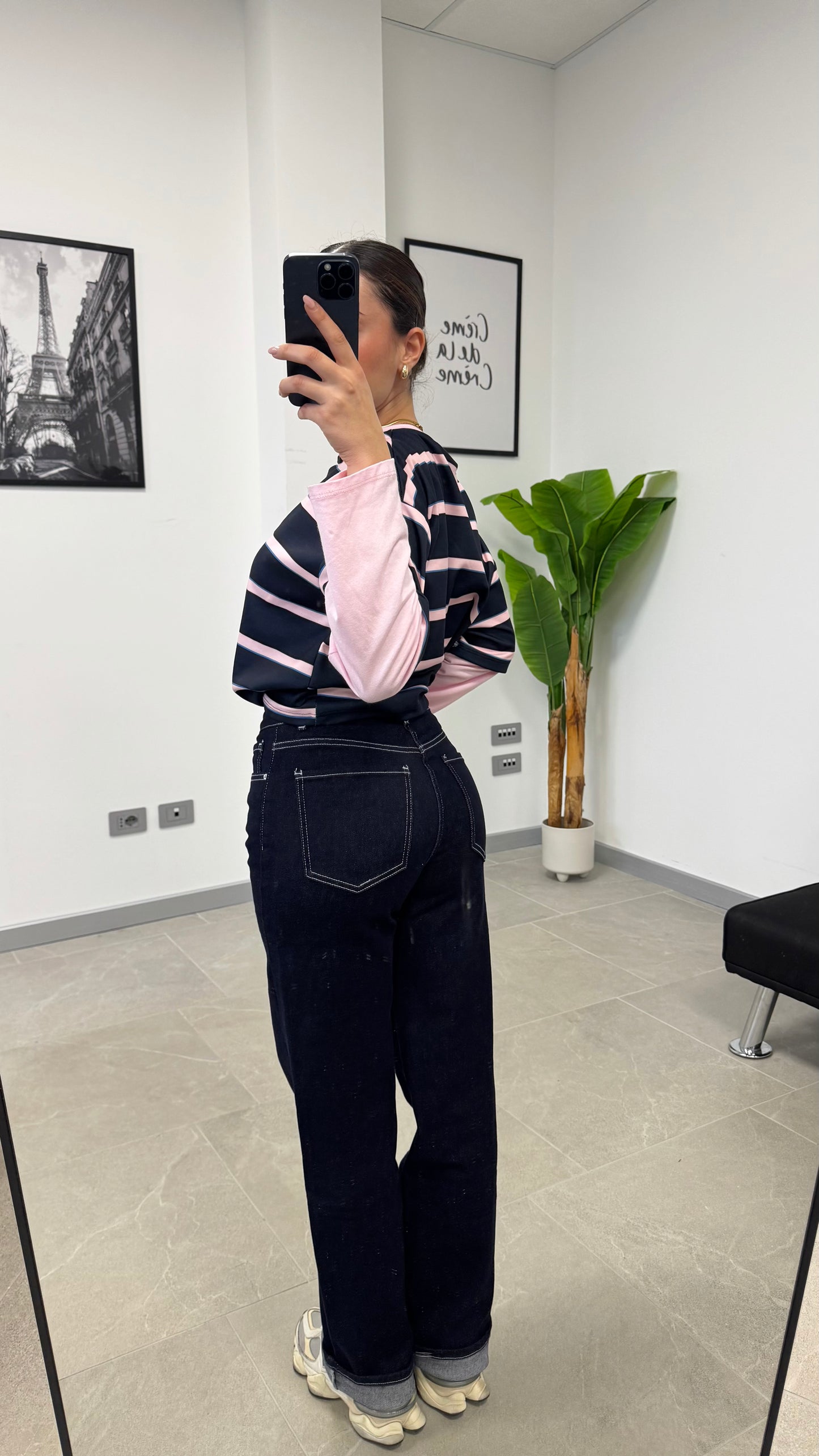 JEANS WIDE LAVAGGIO ZERO 6285