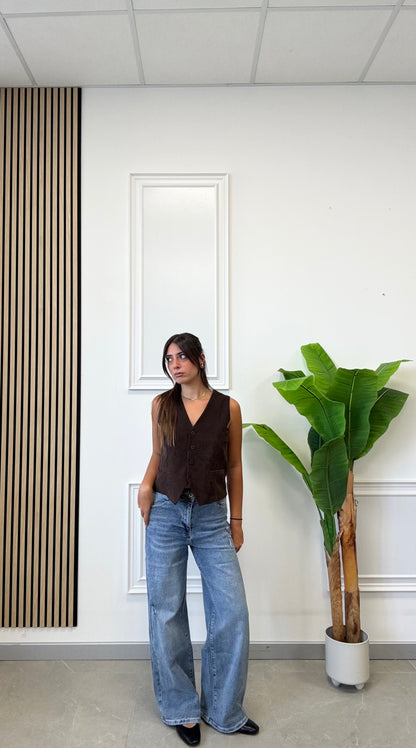 JEANS WIDE LEG “T195”