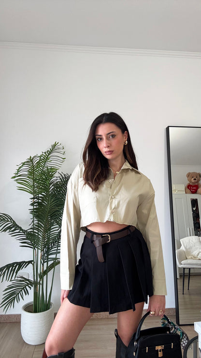 CAMICIA CROP