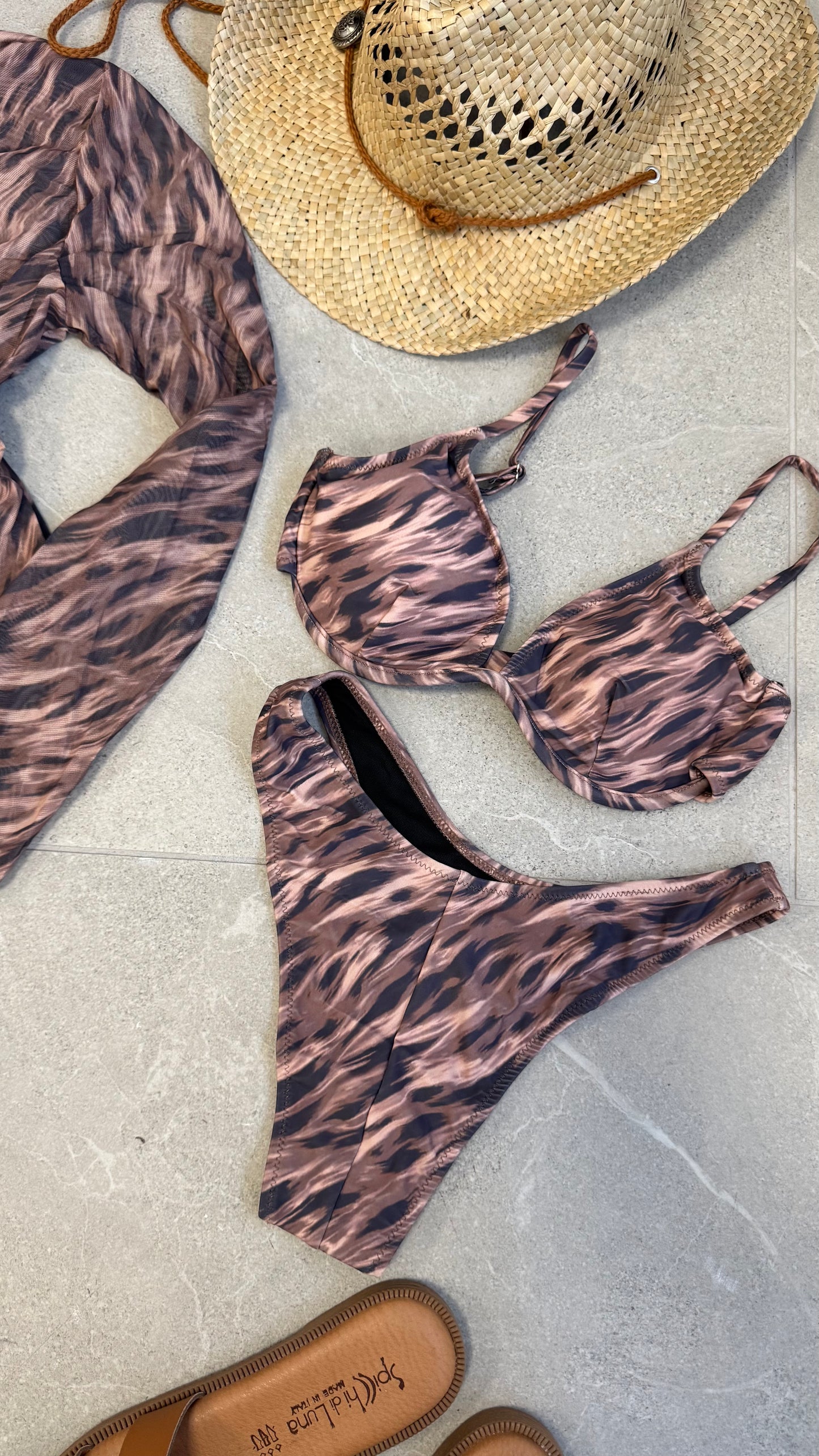 BIKINI 4 PEZZI “ZEBRA”