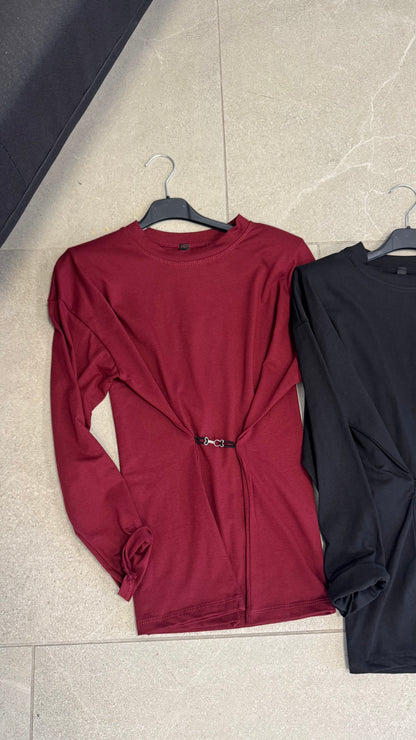 MAGLIA con gancio “CLESSIDRA”