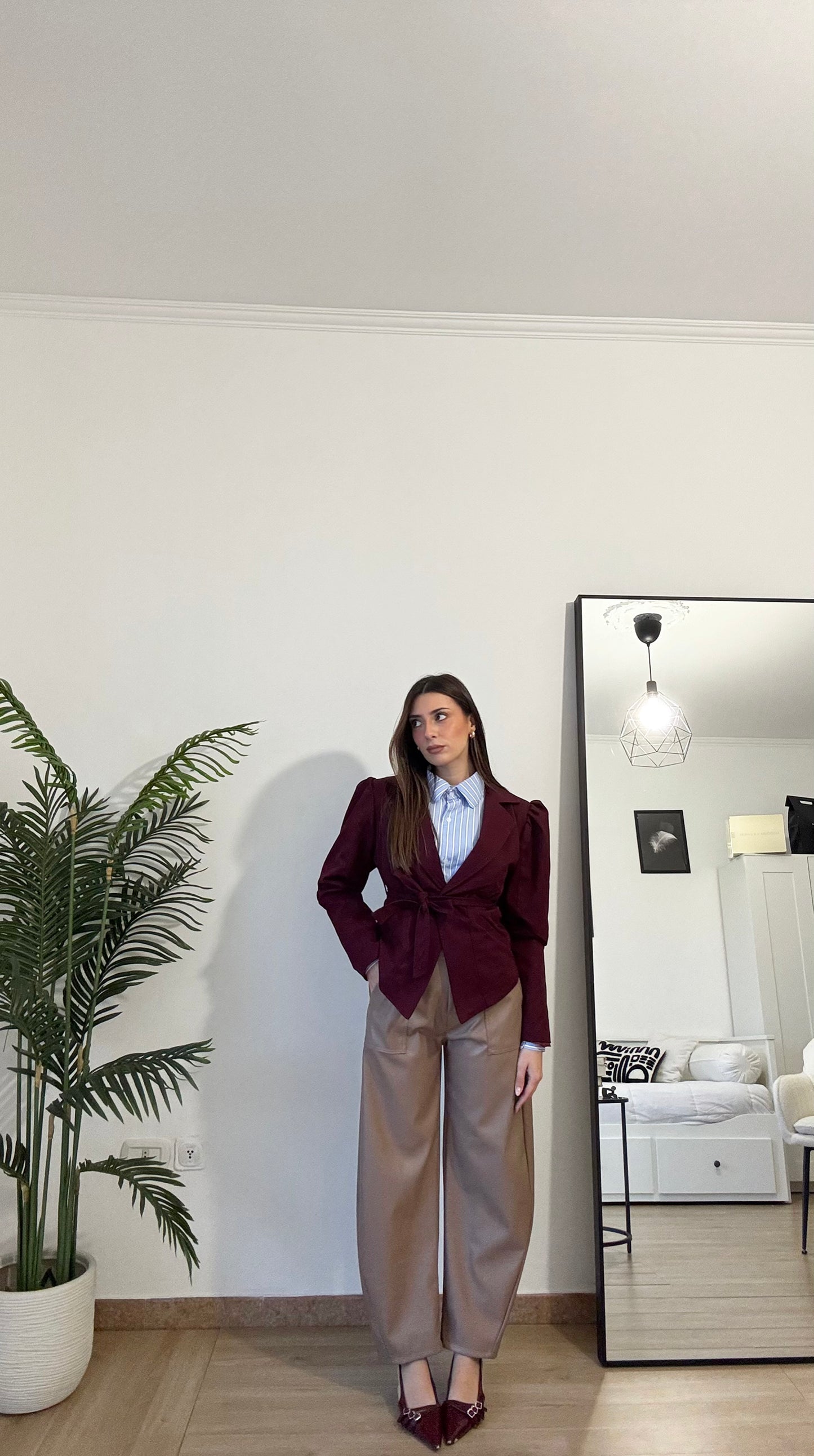 PANT BALLOON “ECOPELLE”
