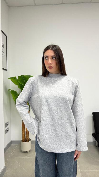 FELPA BASIC strutturata JUST WEST