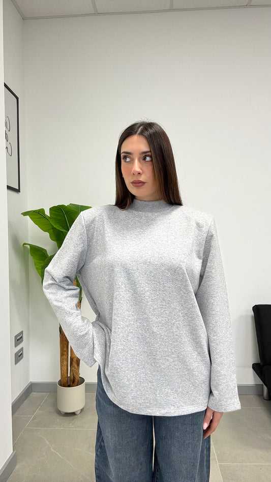 FELPA BASIC strutturata JUST WEST