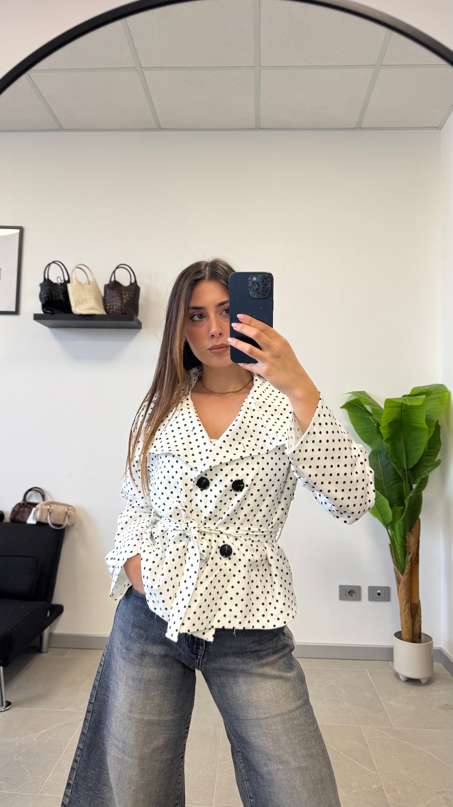 TRENCH MADAME “POIS”