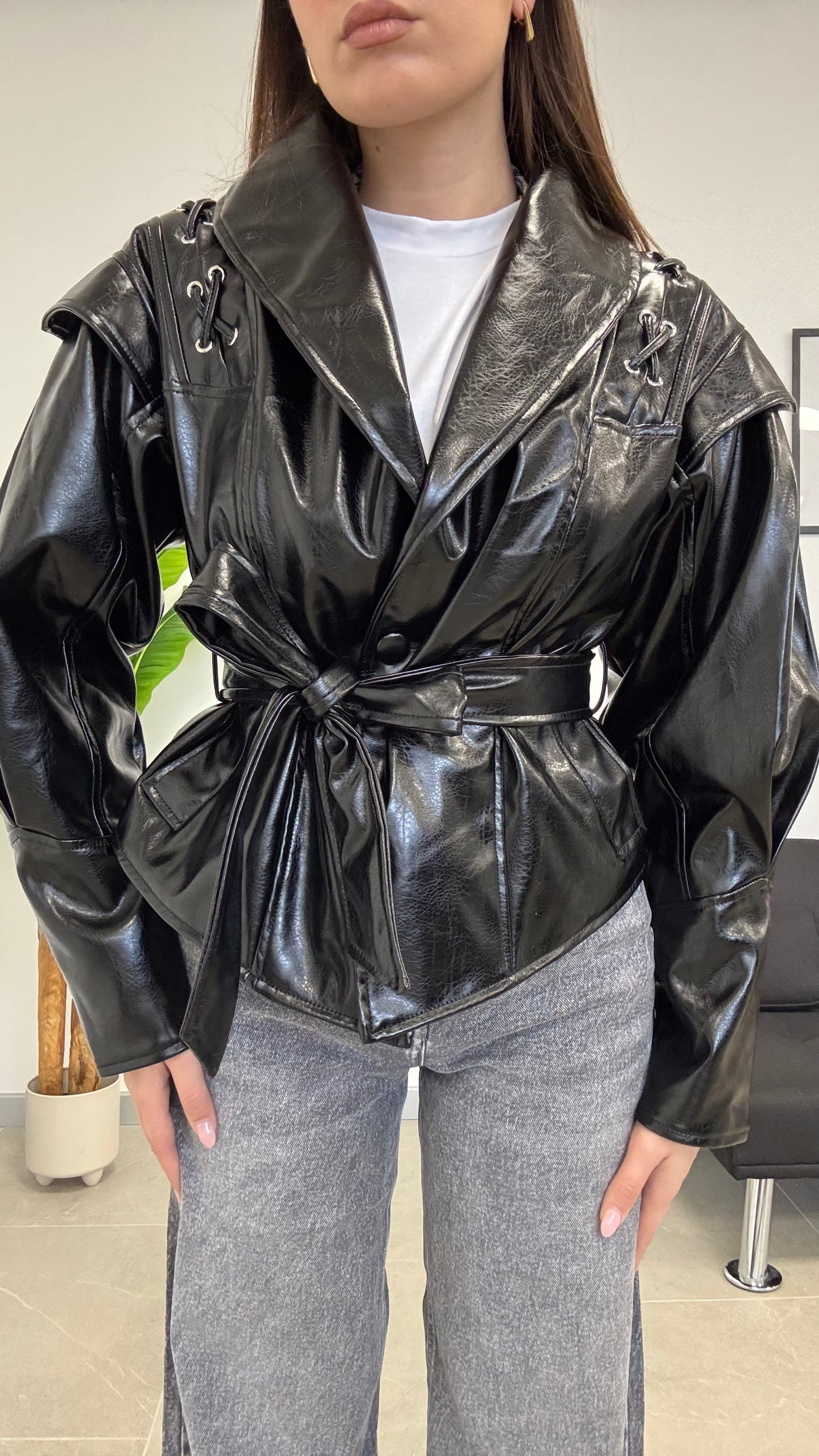 CHIODO IN ECOPPELLE “SHINY”