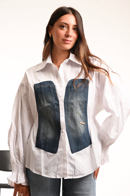 CAMICIA IN “DENIM”