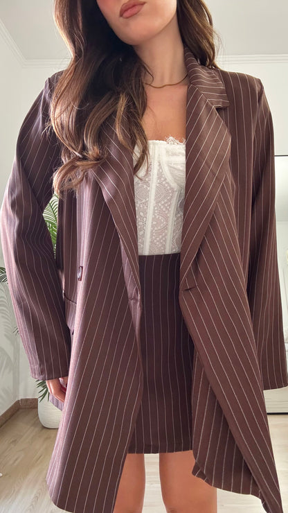 BLAZER OVER SIZE “GESSATO”