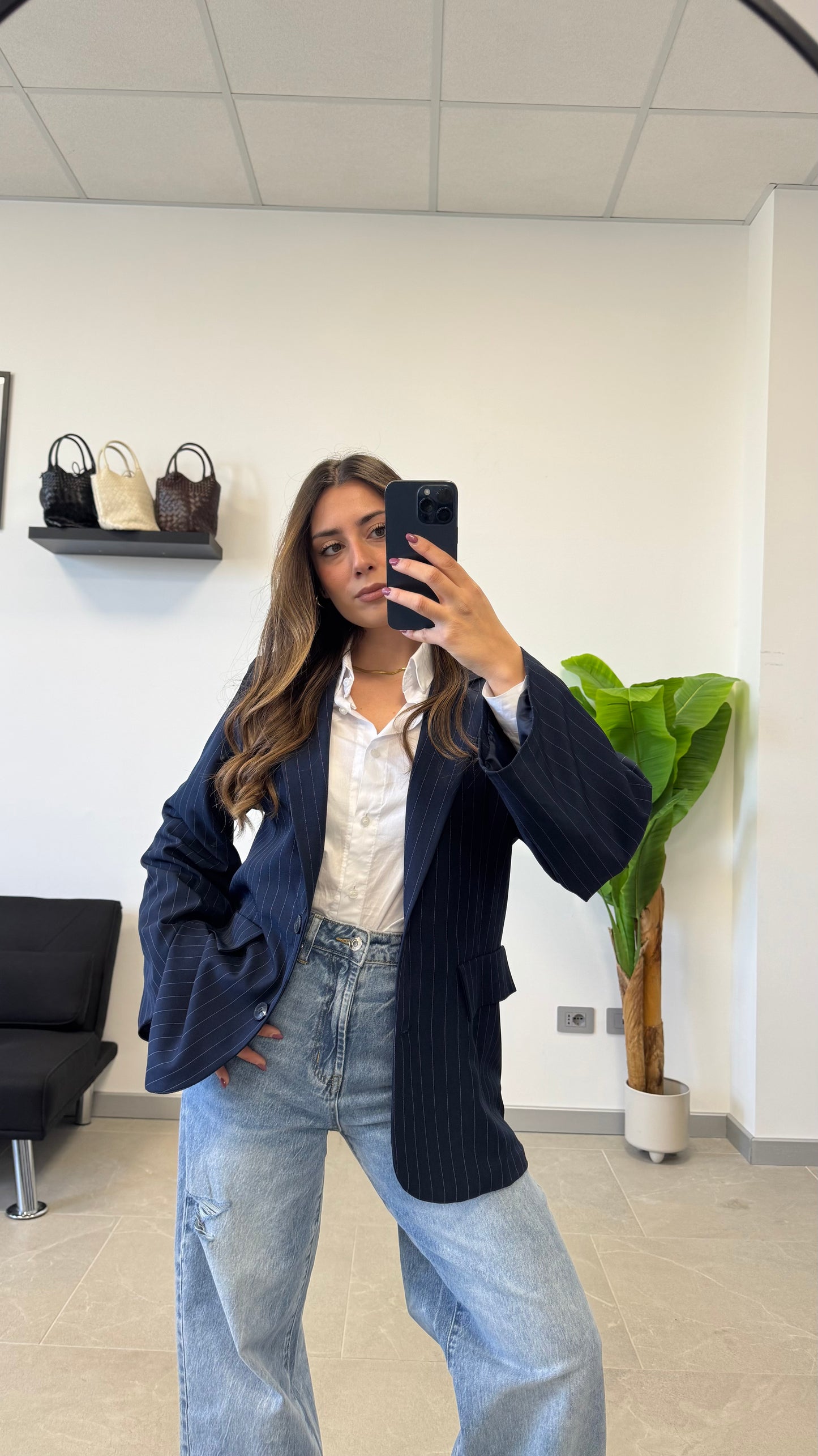 BLAZER OVER NODO “GESSATO”
