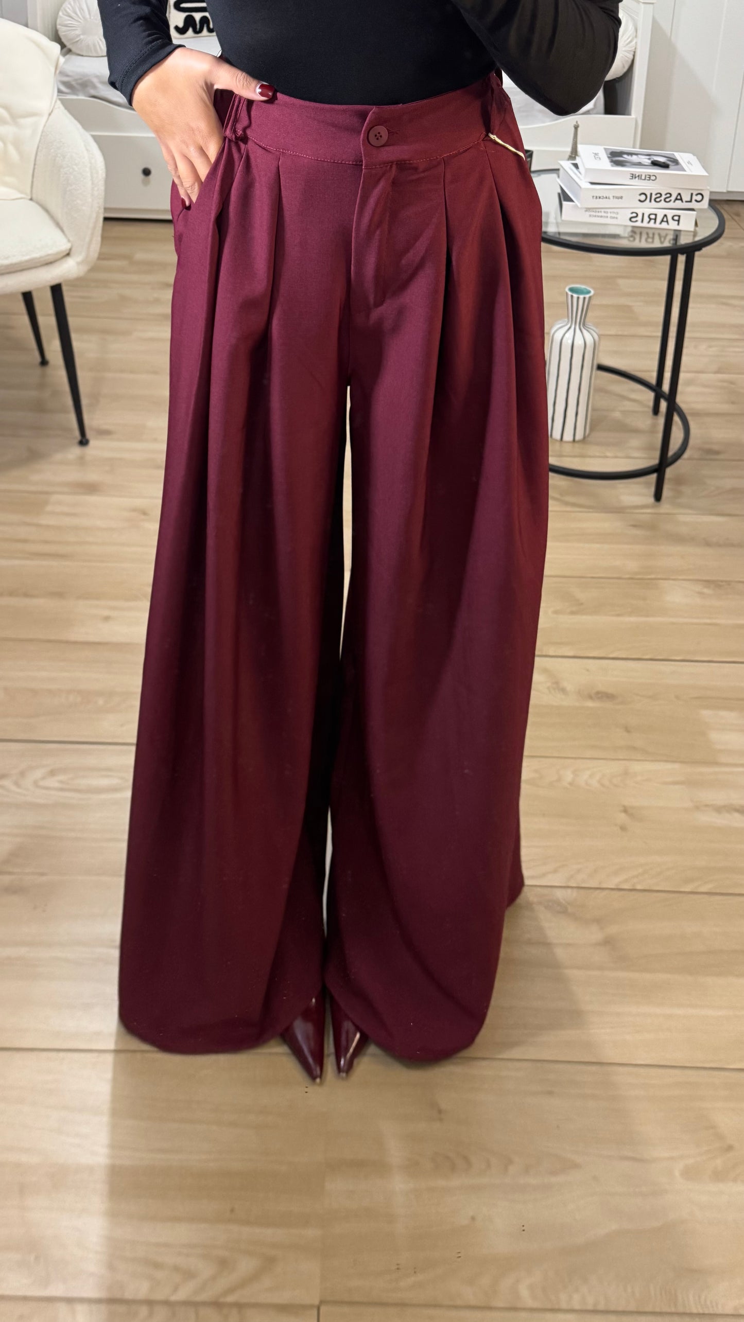 PANT CON “FOULARD”