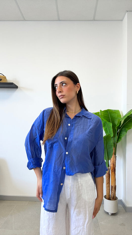 CAMICIA SEMI VELATA “SARAH”