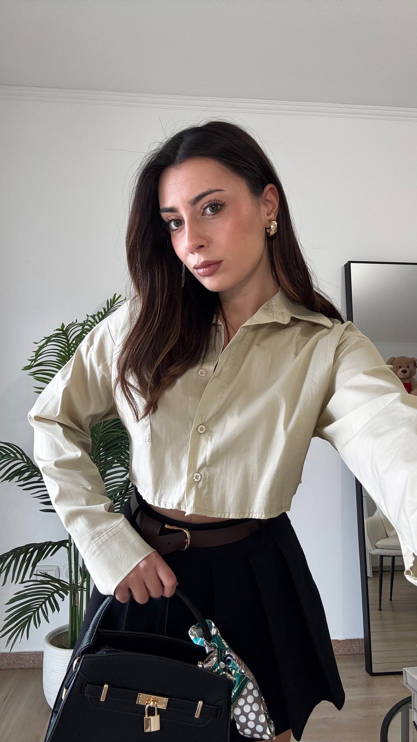 CAMICIA CROP