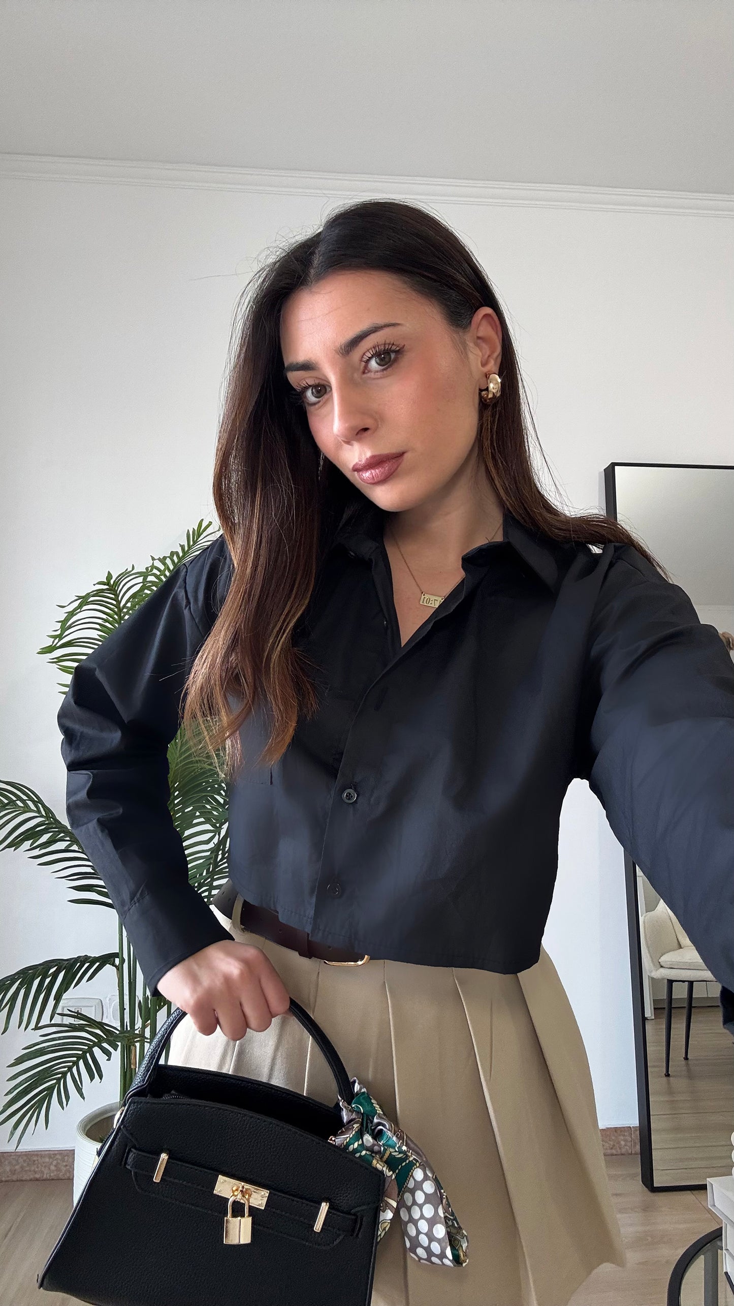 CAMICIA CROP