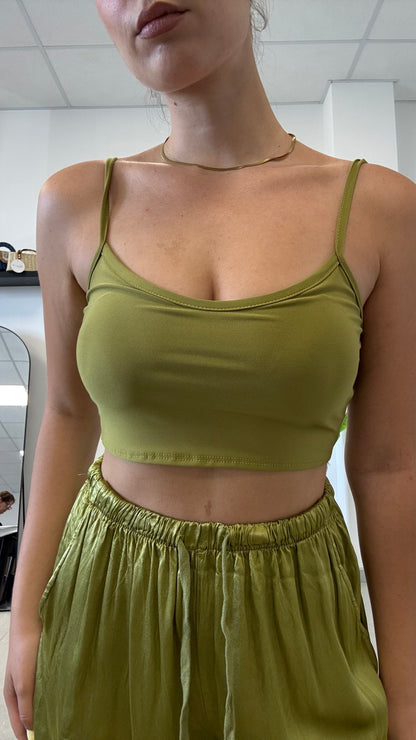 TOP IN LYCRA con “COPPE”