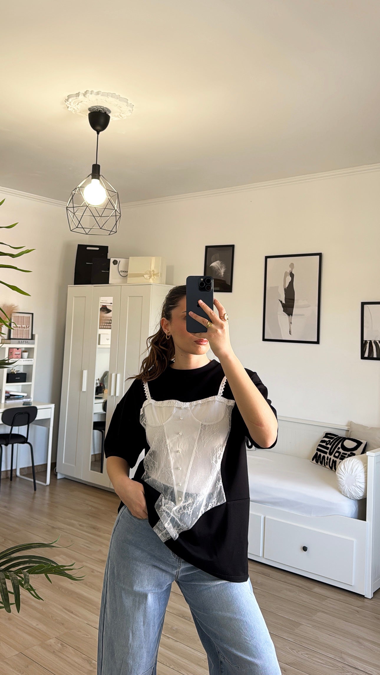 T SHIRT RICAMO