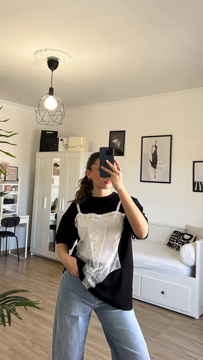 T SHIRT RICAMO
