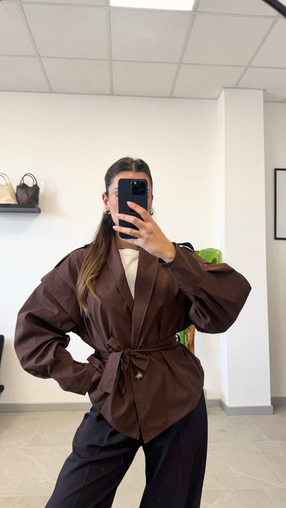 TRENCH IN COTONE “MICHELA”