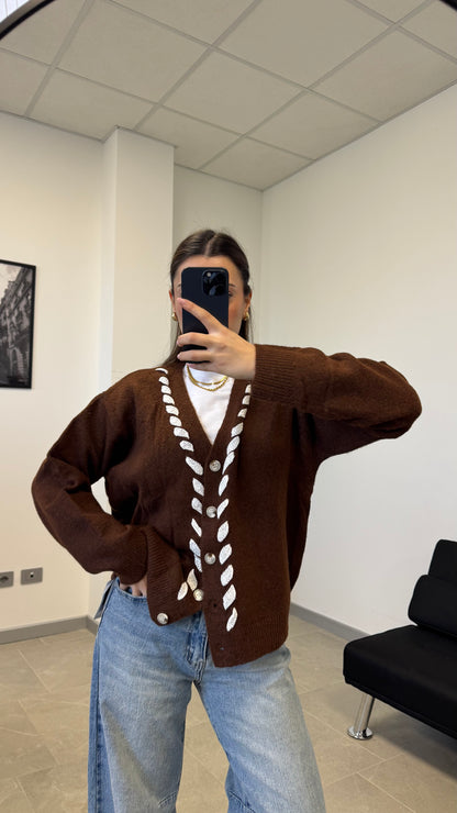 CARDIGAN “INTRECCIO”