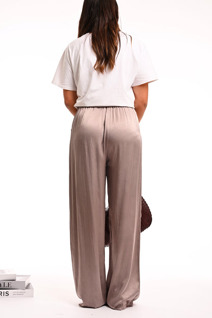 PANT SYLVIE “SATEN”