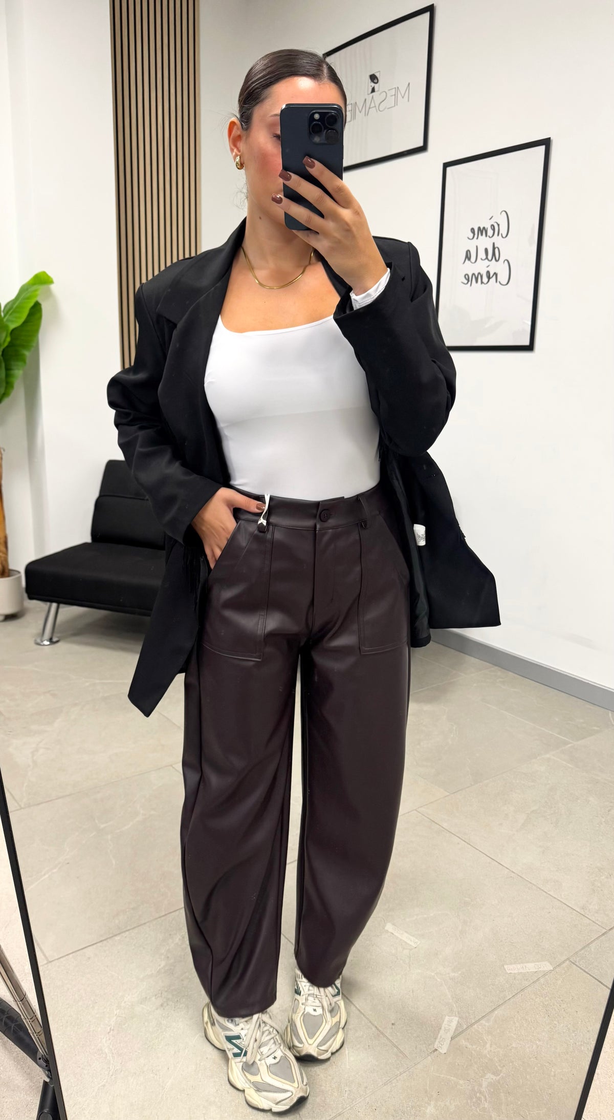 PANT BALLOON “ECOPELLE”