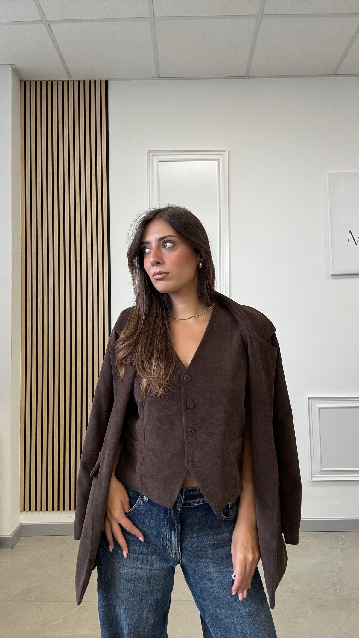 BLAZER in vellutino “MIRANDA”
