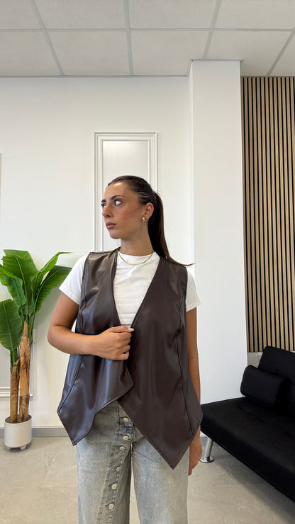 GILET ECOPELLE “ROCK”