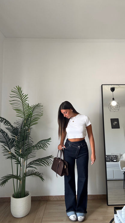 JEANS ASIMMETRICO FX806