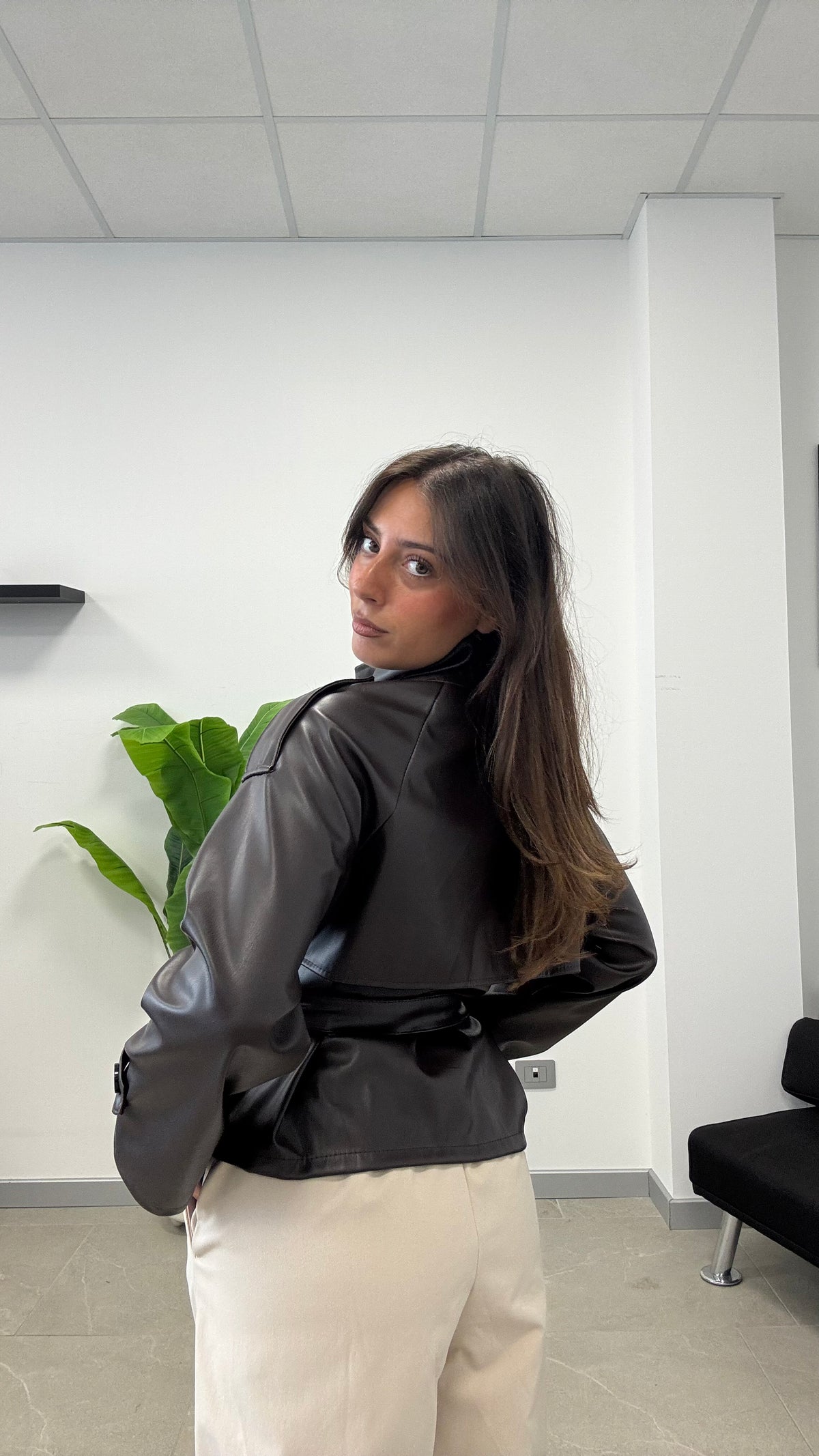 TRENCH ECOPELLE “MADAME”