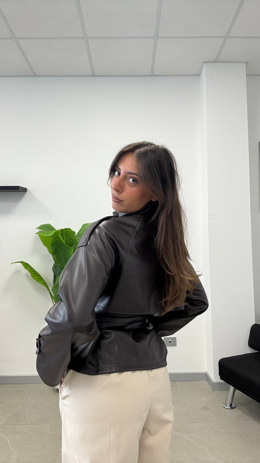 TRENCH ECOPELLE “MADAME”