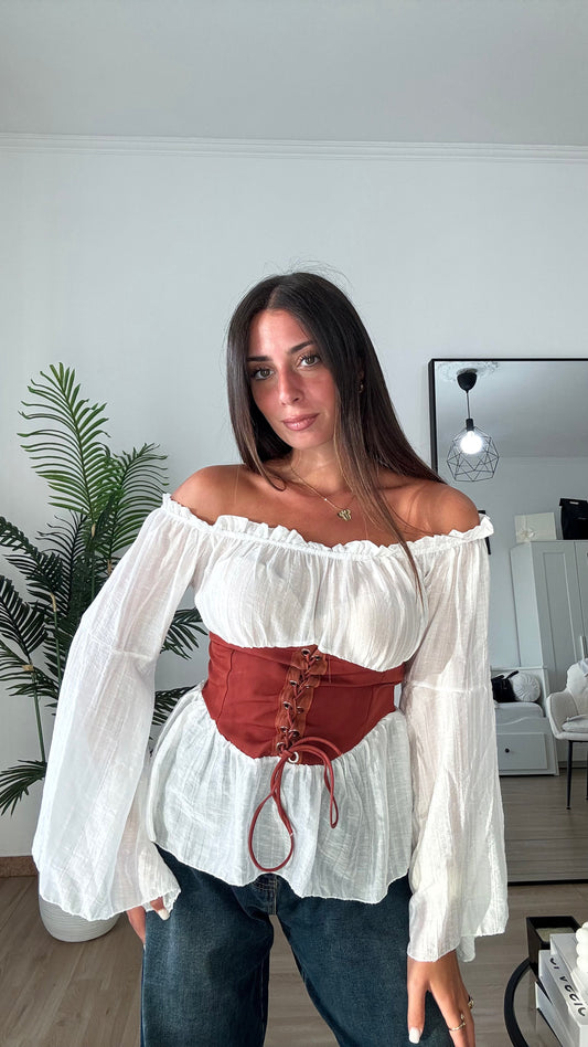 CAMICIA “BUSTIER”