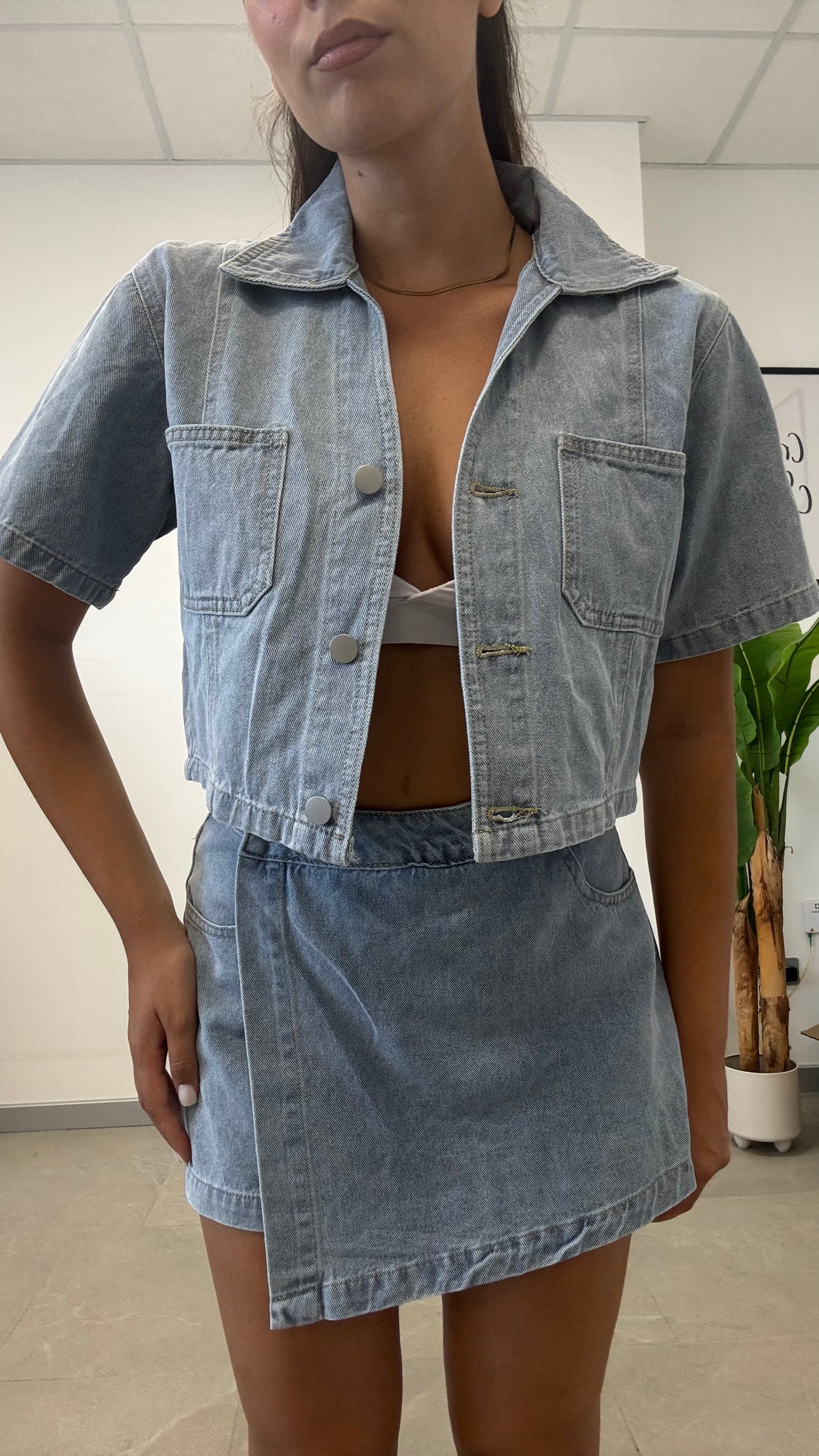 COORD JEANS CON GONNA
