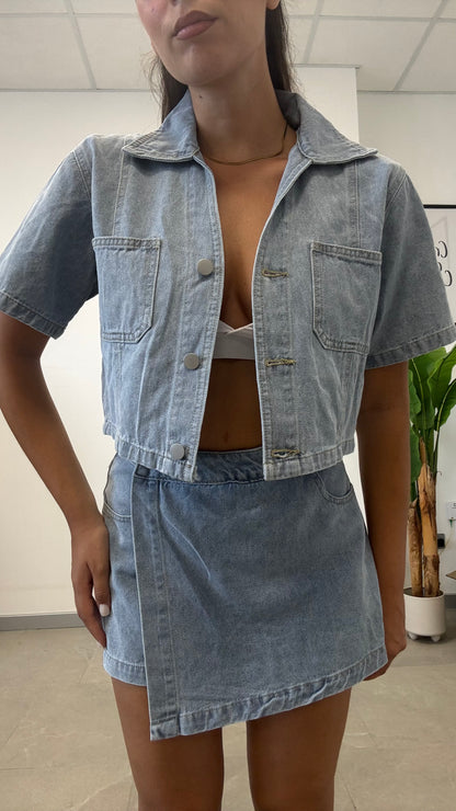 COORD JEANS CON GONNA