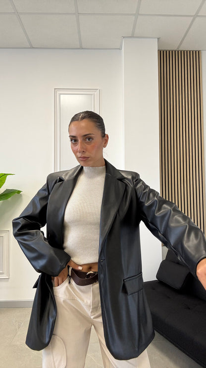 BLAZER ECOPELLE OVER