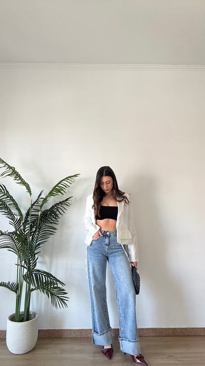 JEANS WIDE LEG 8523