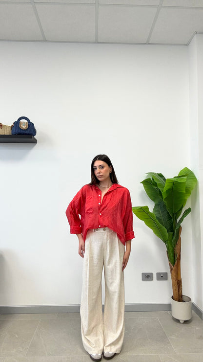 CAMICIA SEMI VELATA “SARAH”